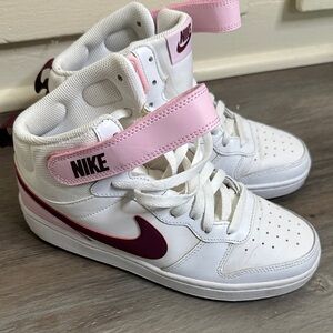 Nike Kids Sneakers - White and Pink